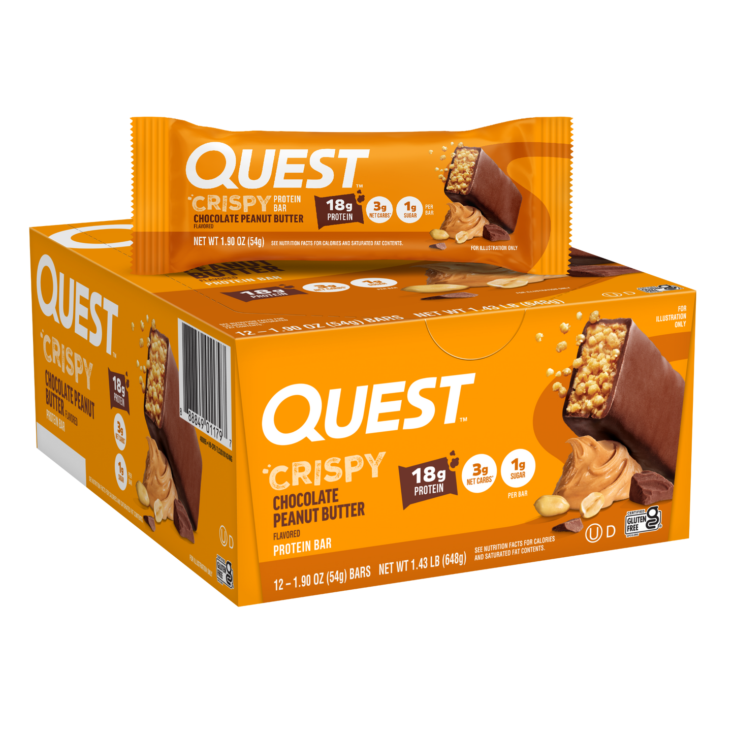 chocolate-peanut-butter-crispy-hero-protein-bars-j8 400095_QN_USA_Pkg_Crispy_ProteinBar_CPB_12ctCarton_3D_Composite_Force.png