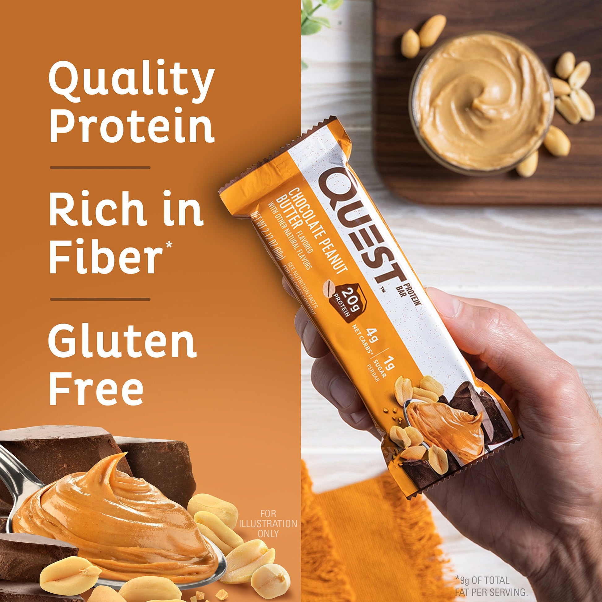 chocolate-peanut-butter-protein-bar-x6 qst-000463_chocolate-peanut-butter-protein-bar_5.jpg